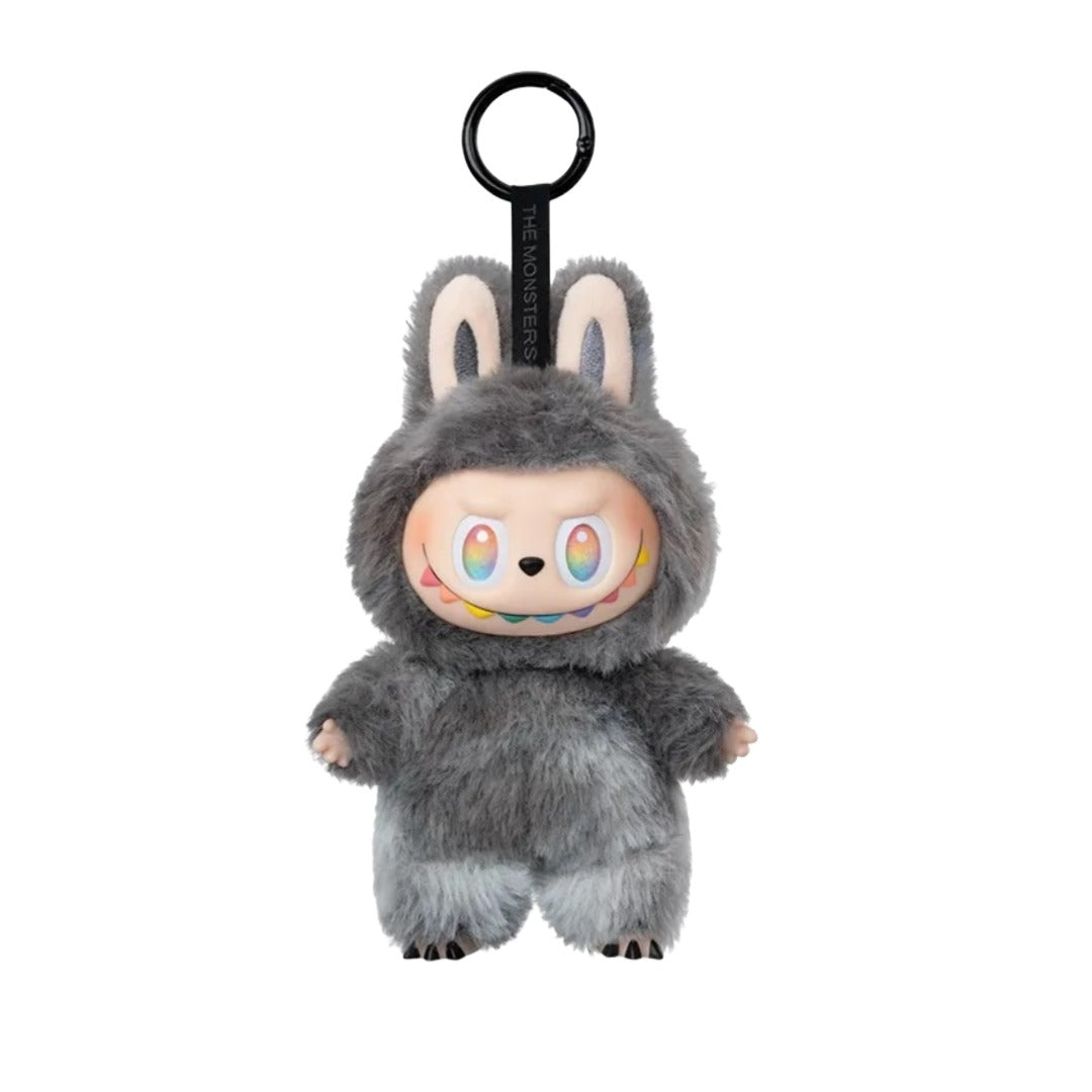 Original Labubu Doll – 7inch Plush Toy Figure | Pop Mart Blind Box Collectible | Cute Labubu Keychain Plushie with Hanging Loop Cute Labubu Bunny Doll – Soft Plush Toy Figure with Flower